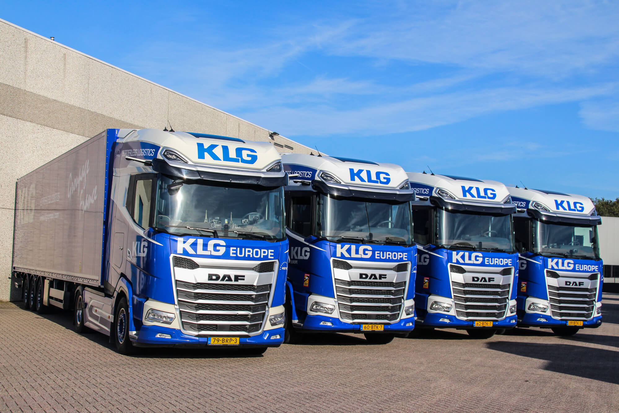Moderne werkplek logistiek kantoor KLG
